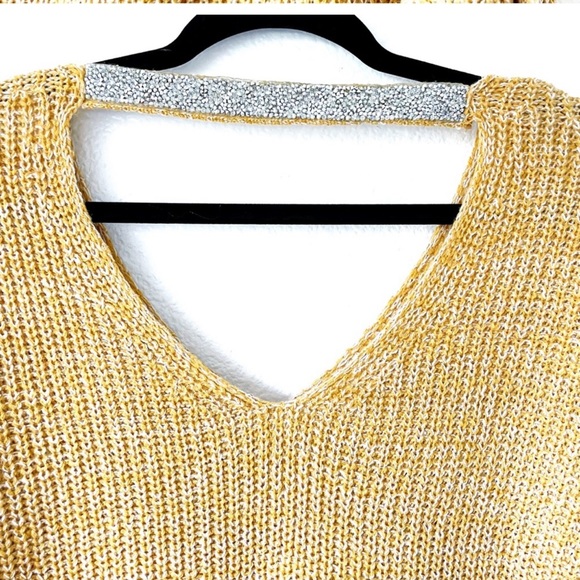 Sweaters Nwt Mustard Yellow Knit Sweater Poshmark